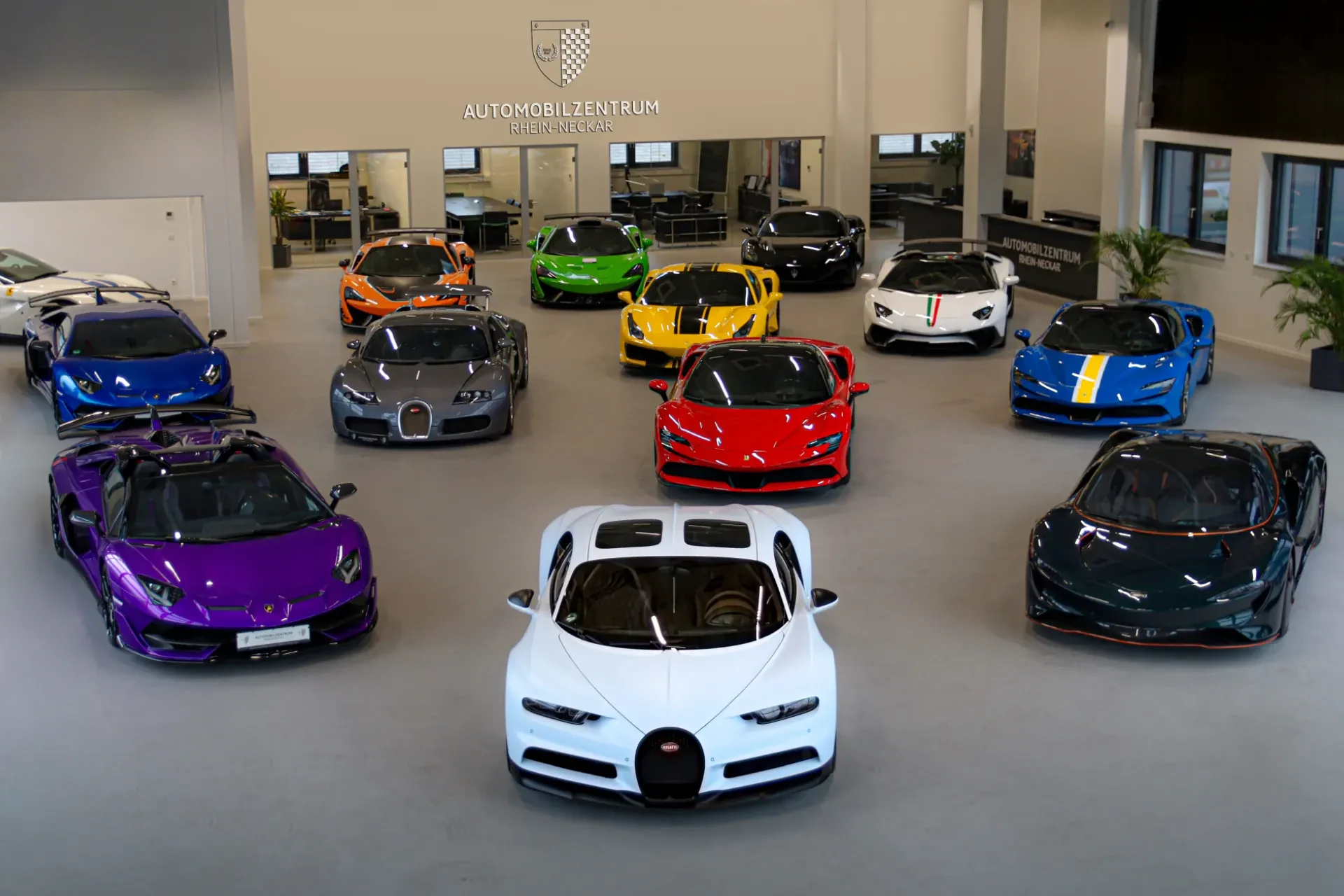 Automobilzentrum Rhein-Neckar showroom in Viernheim.
