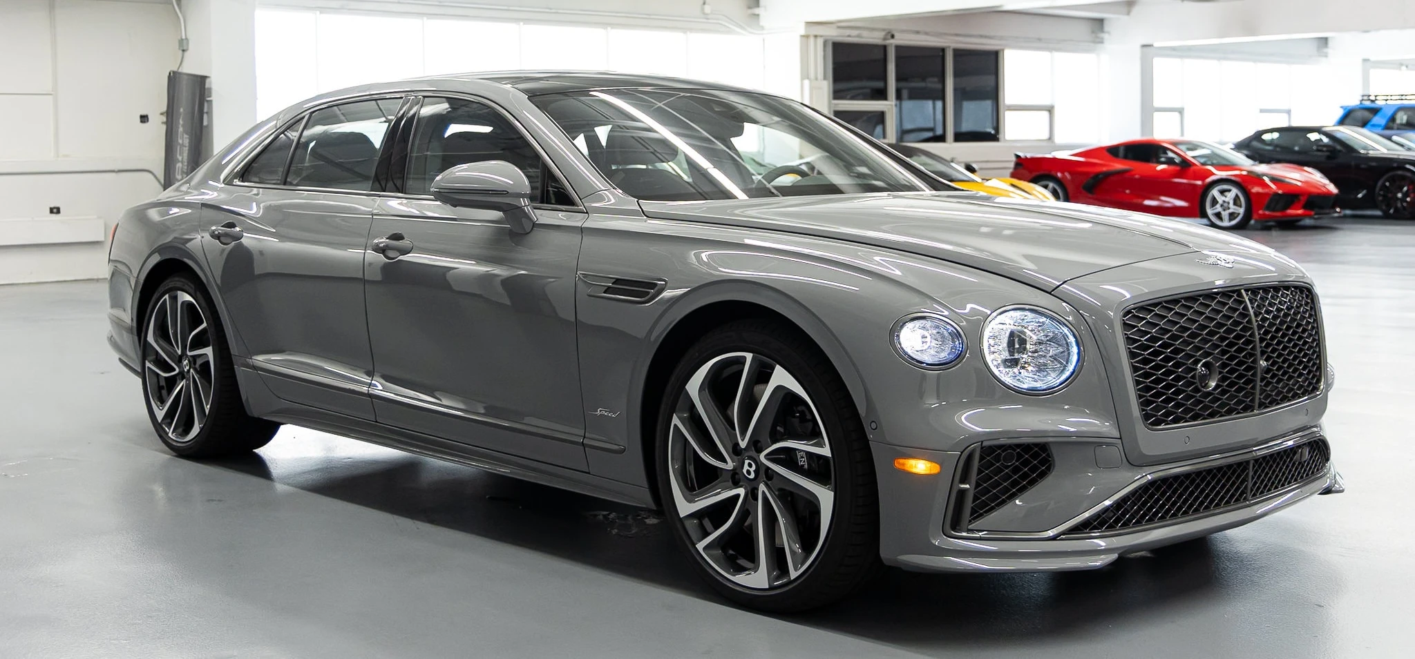 Bentley photographed in the Bentley Gold Coast showroom