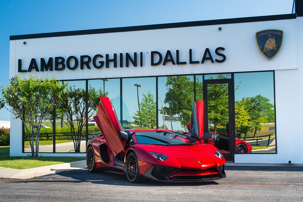 Lamborghini Dallas logo