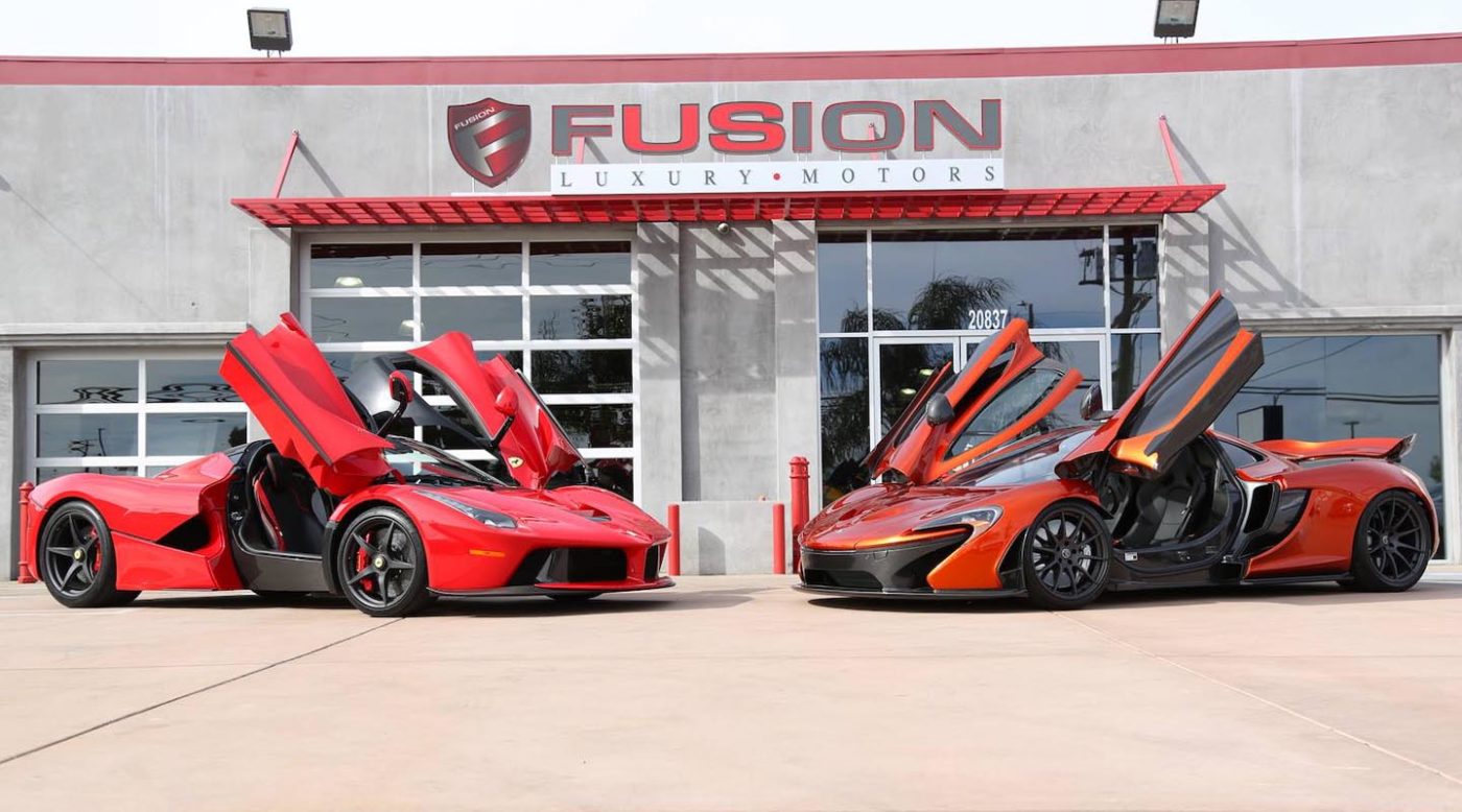 Fusion Luxury Motors logo