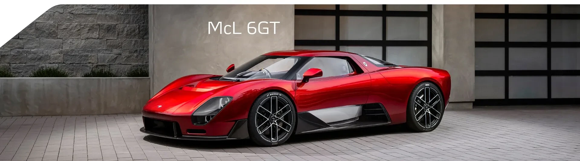 Red McLaren from the McL 6GT banner on the McLaren Toronto website.