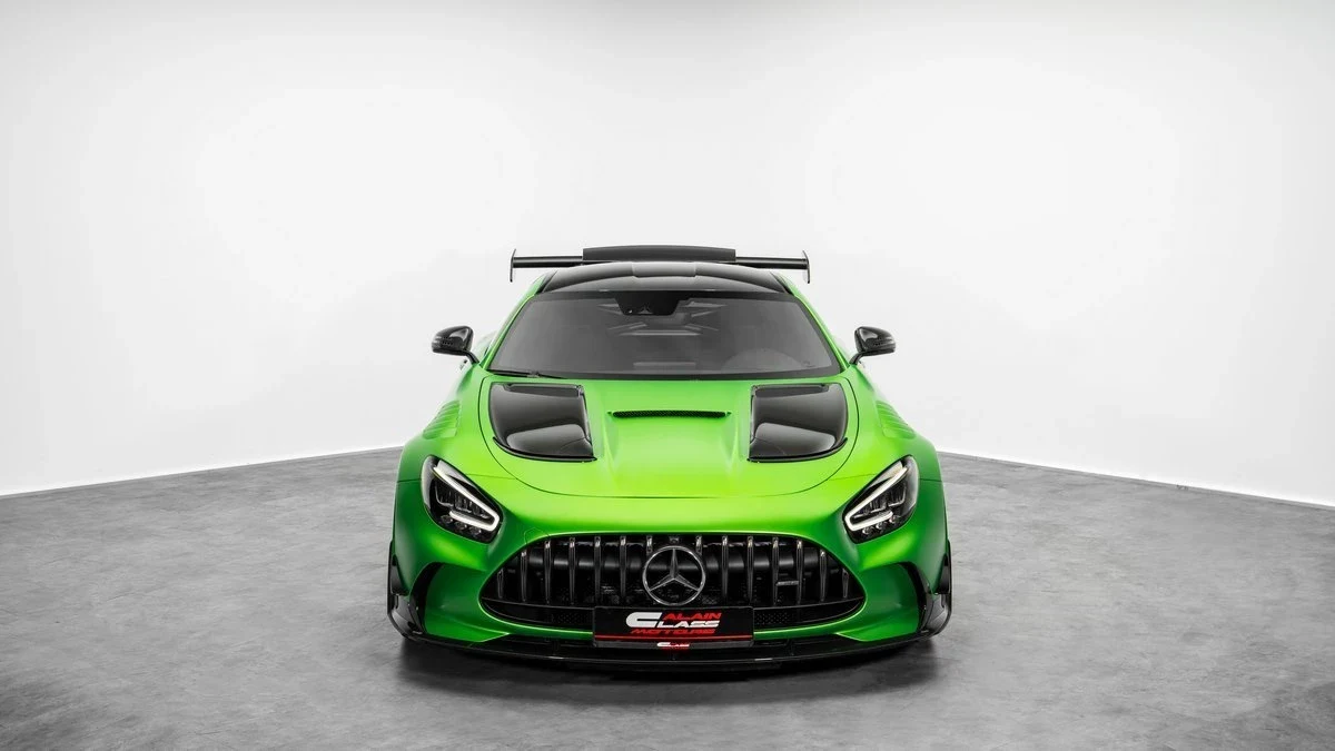 Seller photograph: Mercedes-AMG GT Black Series Green Hell Magno