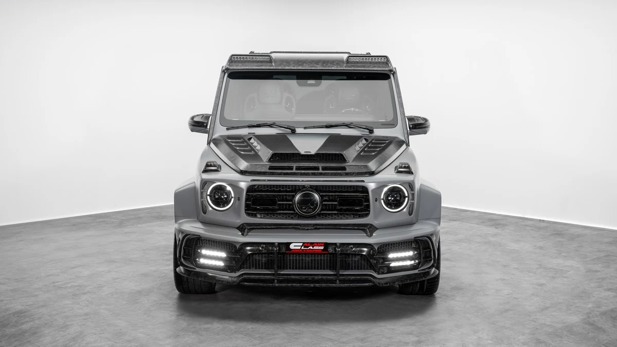 Seller photograph: Mercedes-AMG G 63 MANSORY P900 50th UAE Faded gray paintwork / Black