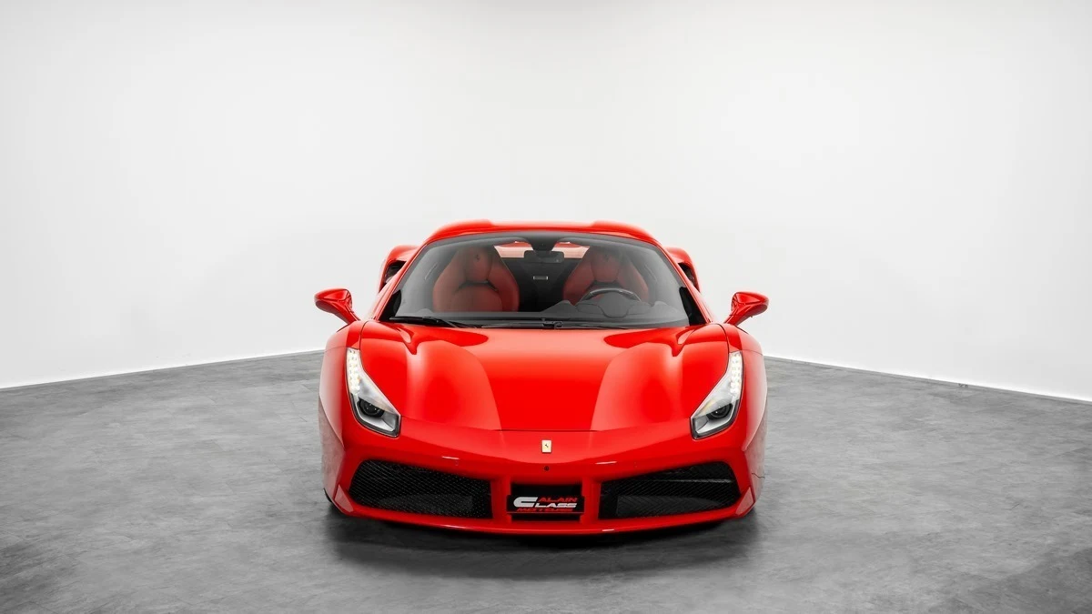 Seller photograph: Ferrari 488 Spider Rosso Corsa