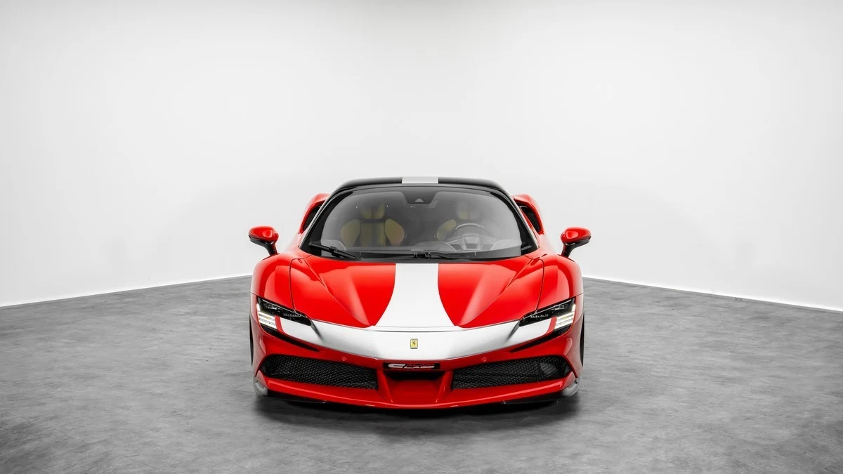 Seller photograph: Ferrari SF90 Spider Assetto Fiorano Rosso Corsa