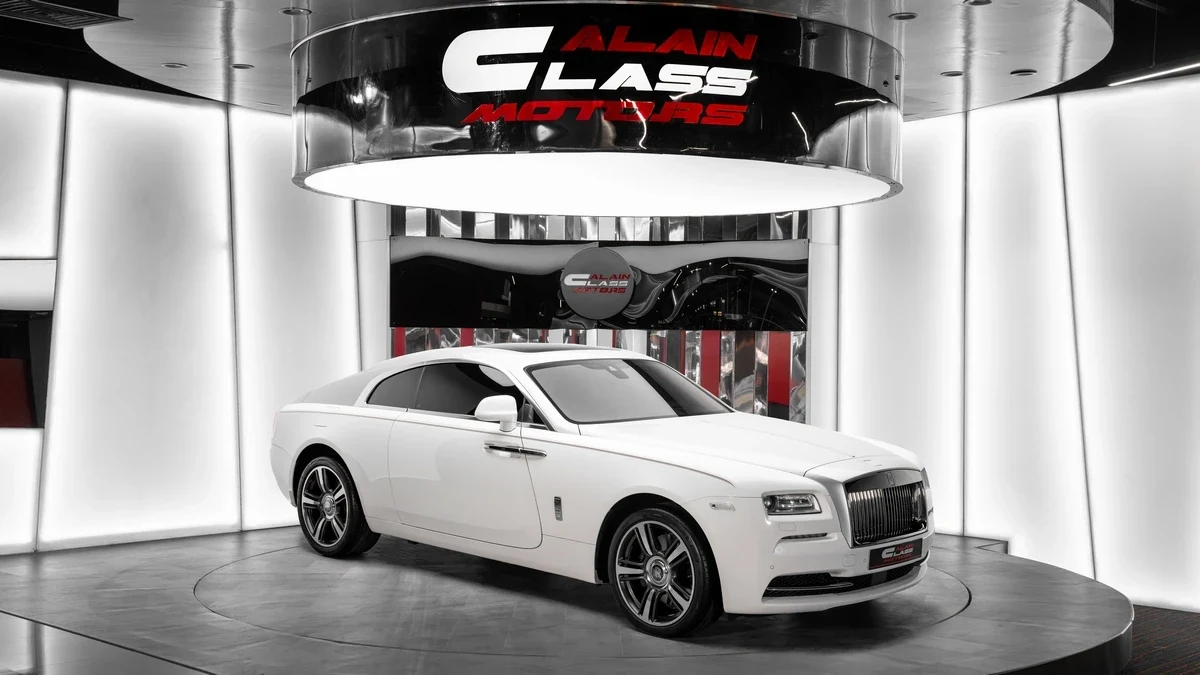 Seller photograph: Rolls-Royce Wraith White / Silver