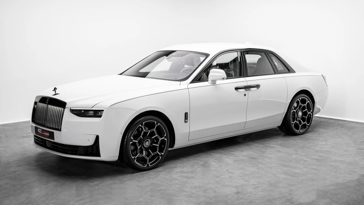 Seller photograph: Rolls-Royce Ghost Black Badge Arctic White