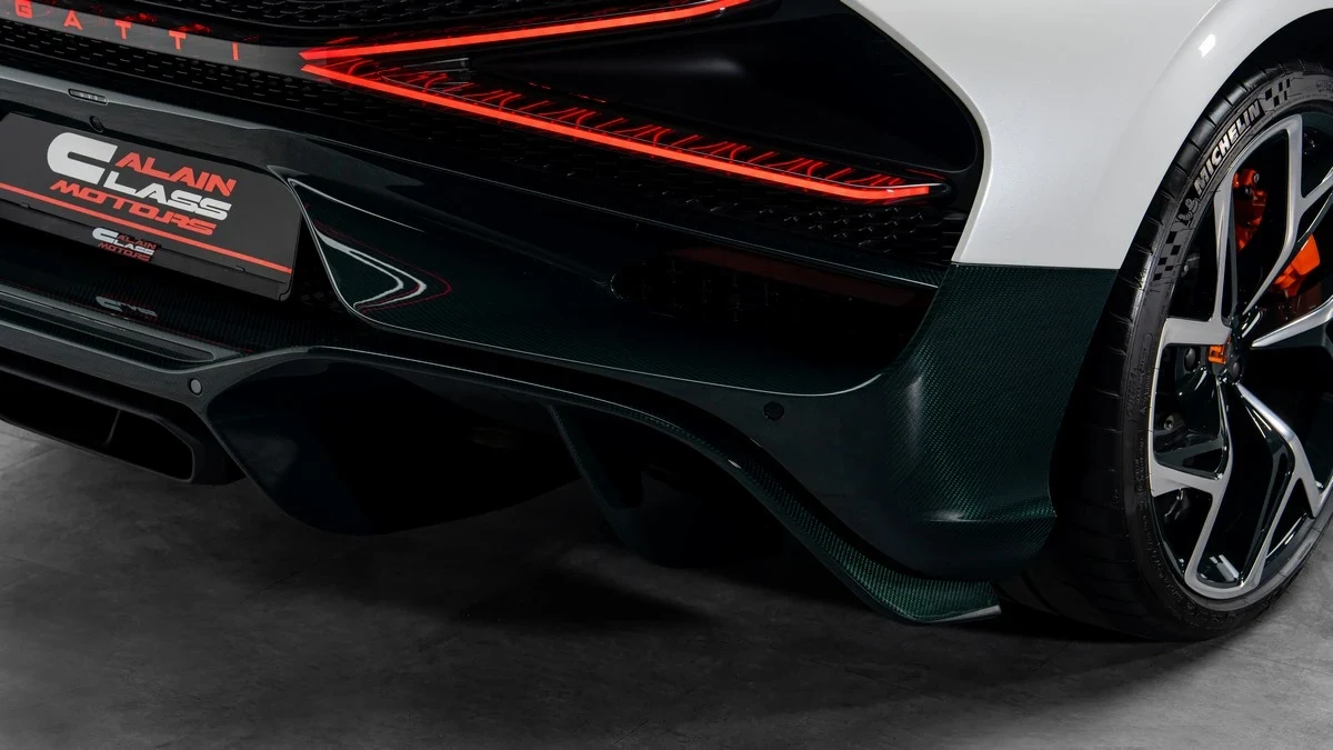 2025 Bugatti W16 Mistral for sale, exterior, White | Green Carbon Fibre