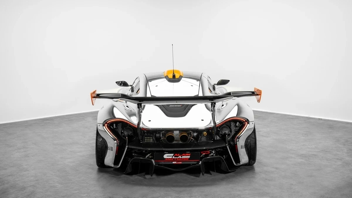 2015 McLaren P1 GTR for sale, exterior, Chrome | Black | Orange