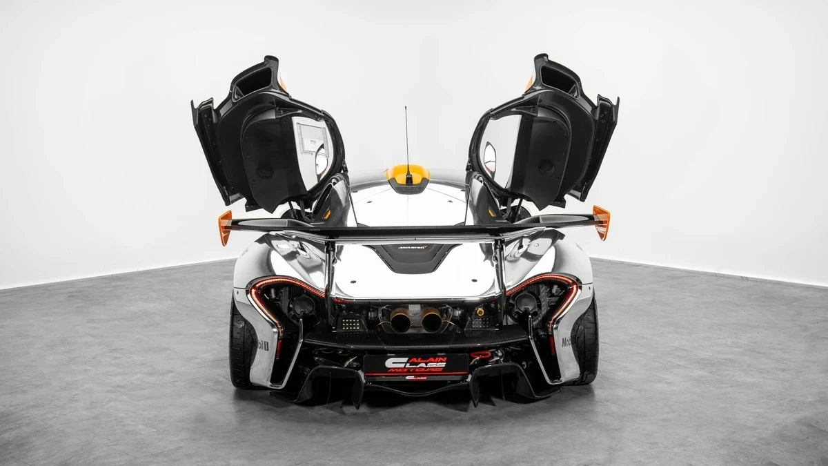2015 McLaren P1 GTR for sale, exterior, Chrome | Black | Orange