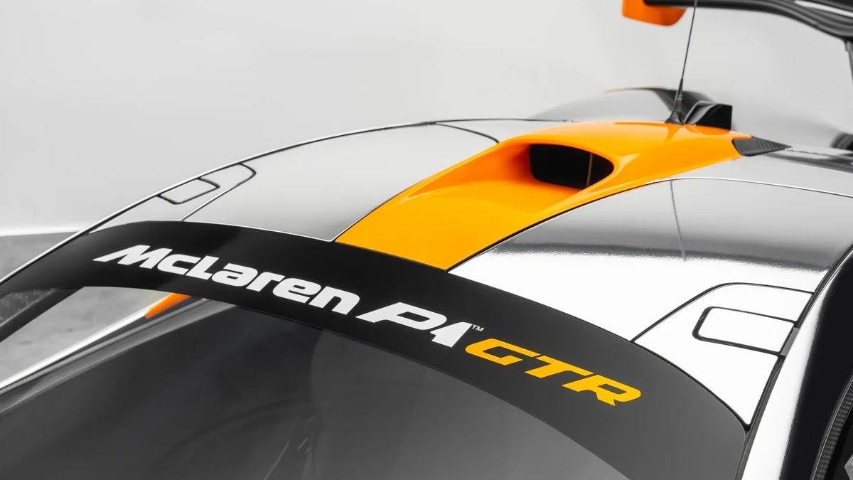 2015 McLaren P1 GTR for sale, exterior, Chrome | Black | Orange