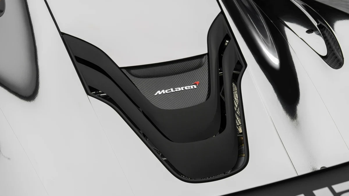 2015 McLaren P1 GTR interior, door panel, Black