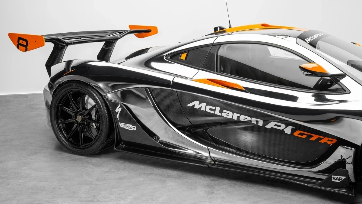 2015 McLaren P1 GTR for sale, exterior, Chrome | Black | Orange