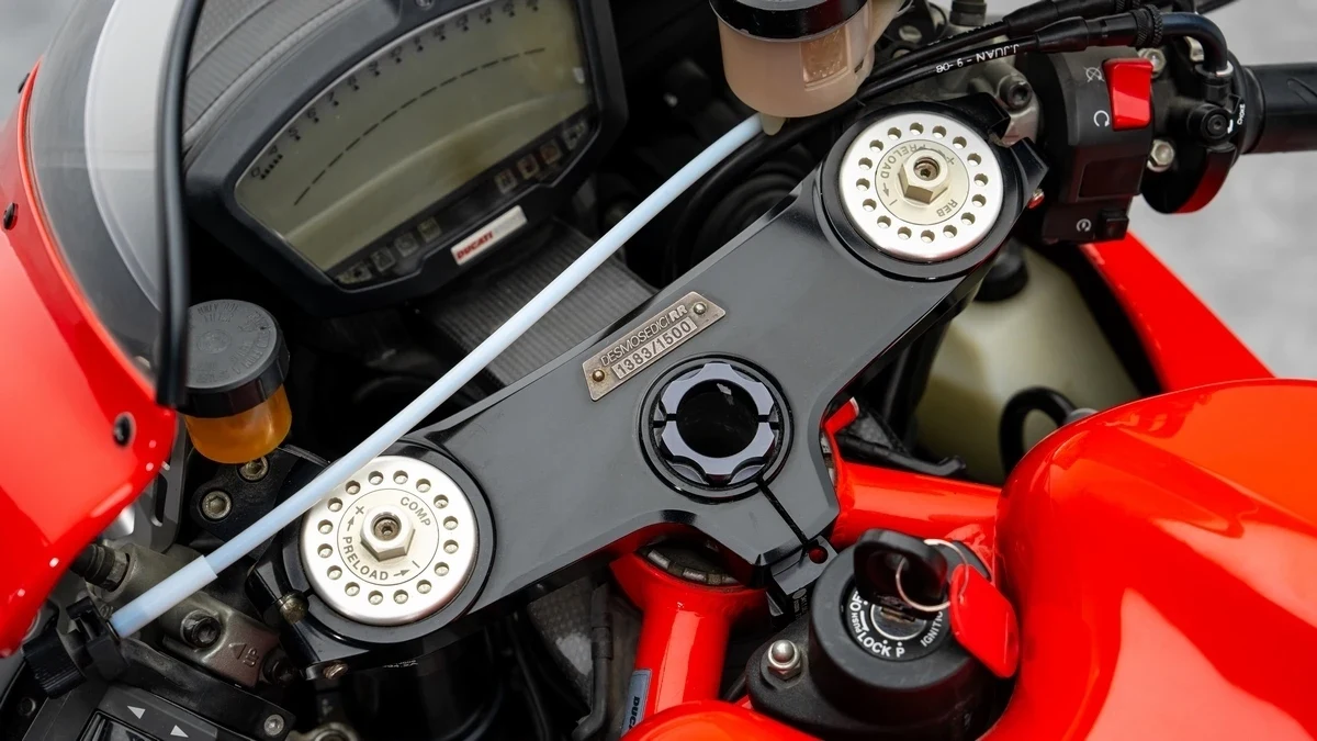 2008 Ducati Desmosedici RR engine