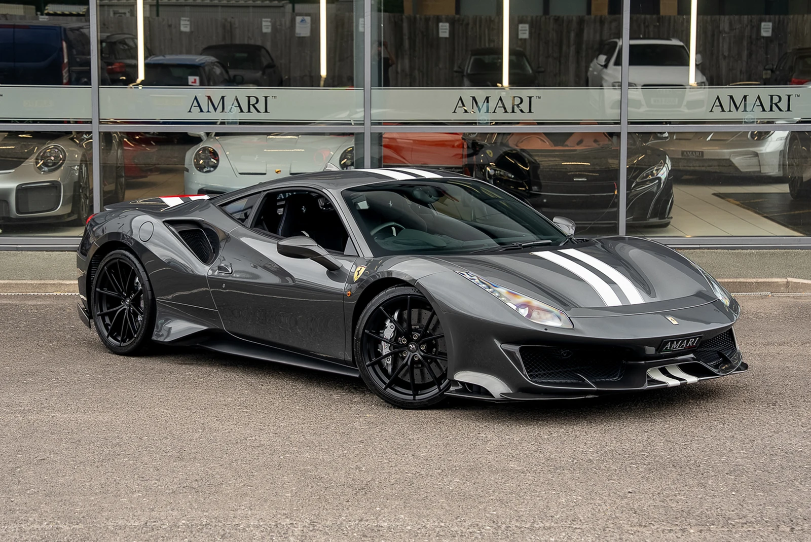 Seller photograph: Ferrari 488 Pista Grigio Silverstone