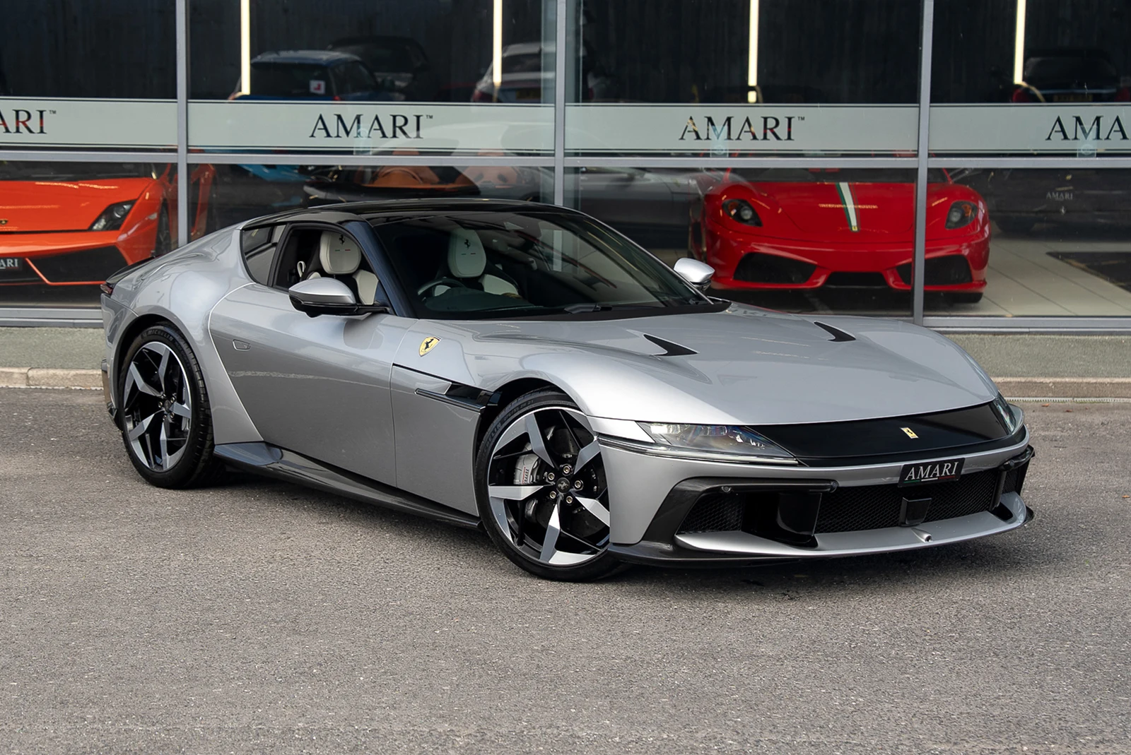 Seller photograph: Ferrari 12Cilindri Argento Nurburgring