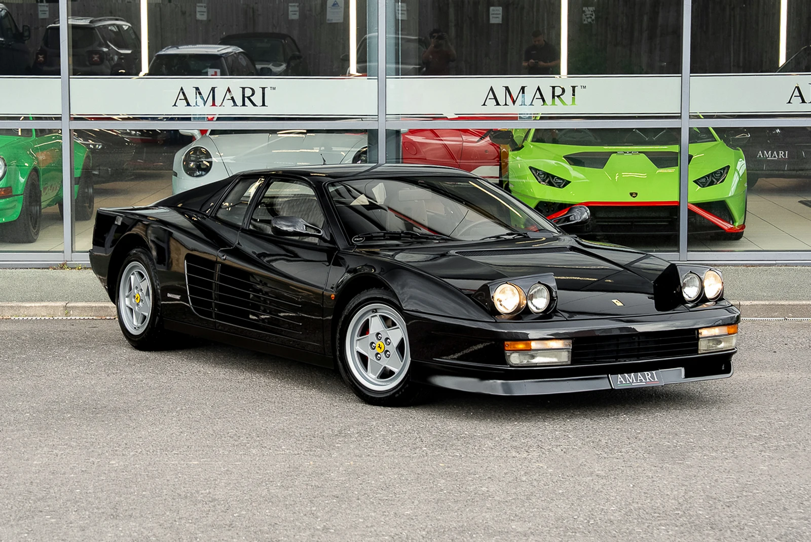 Seller photograph: Ferrari Testarossa Nero Daytona