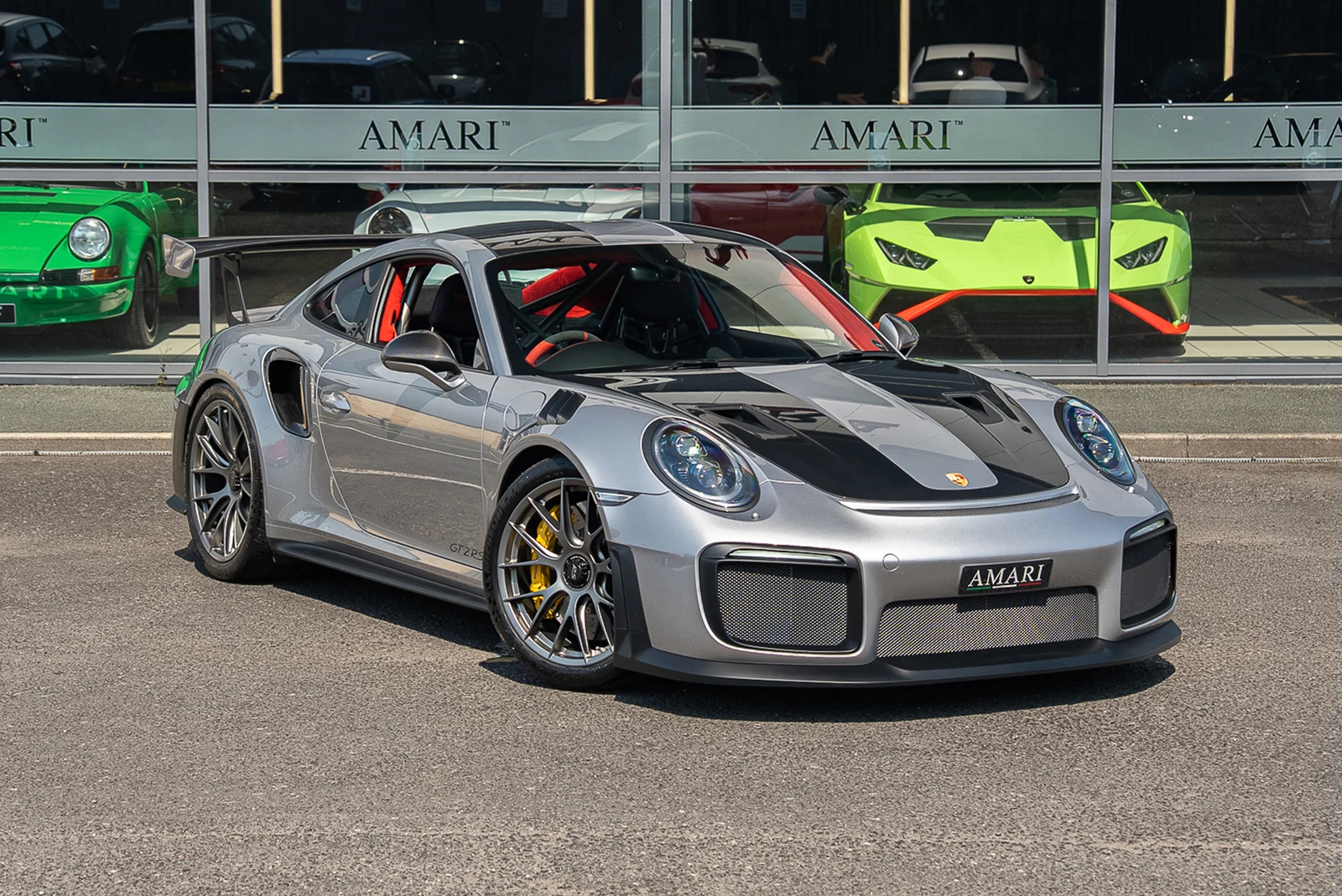 Seller photograph: Porsche 911 GT2 RS Weissach (991) GT Silver metallic