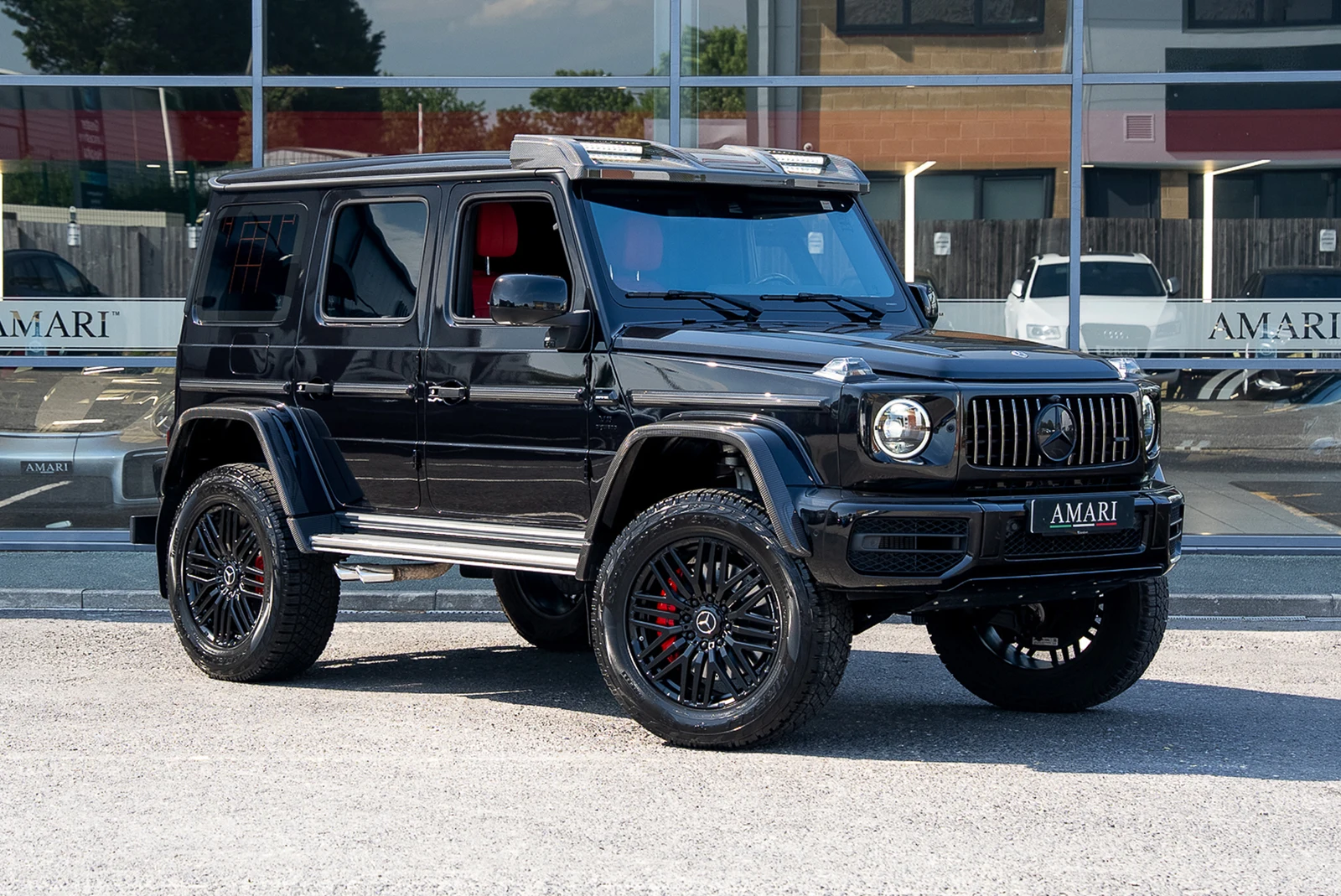 Seller photograph: Mercedes-AMG G 63 4x4² Obsidian Black metallic