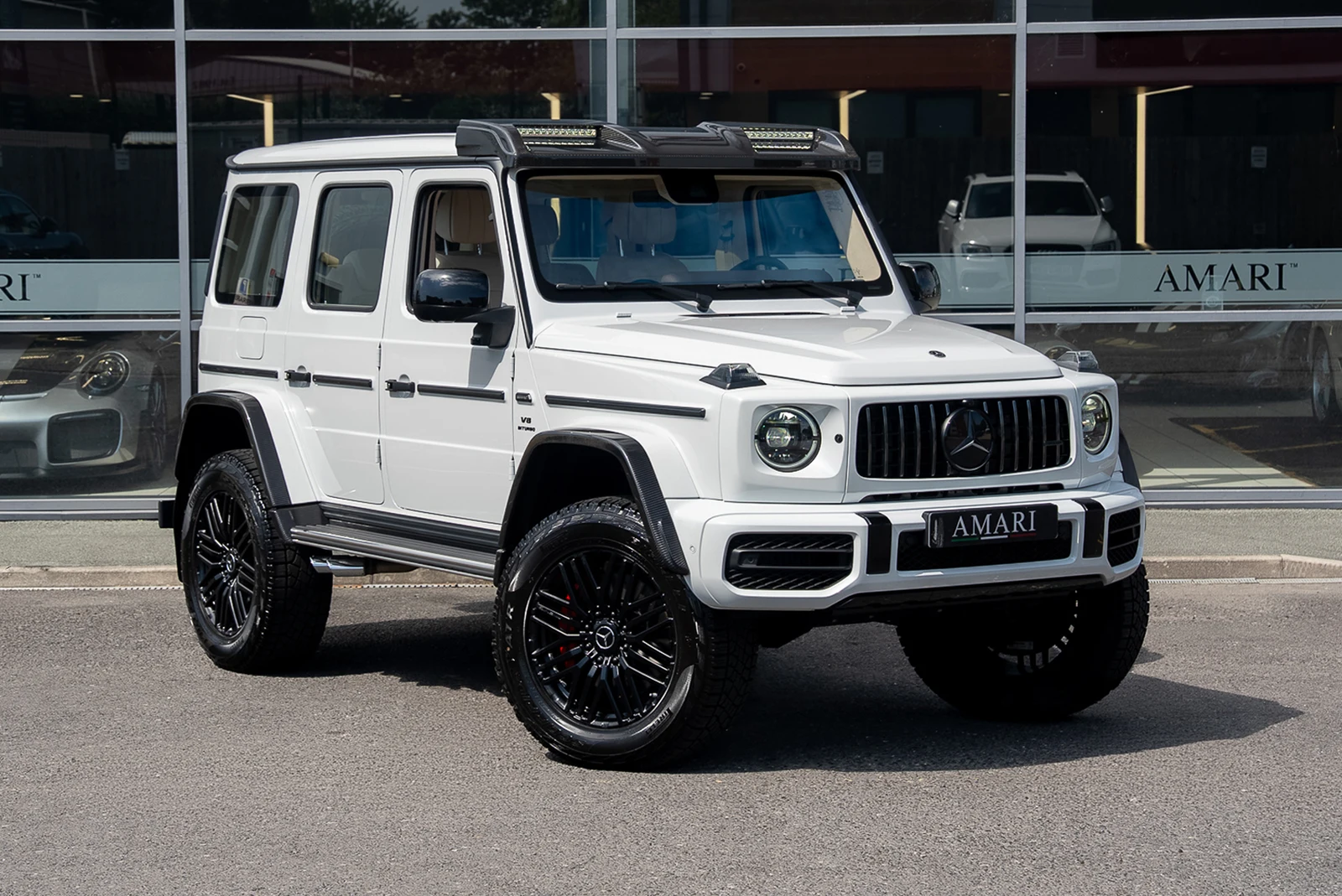 Seller photograph: Mercedes-AMG G 63 4x4² White