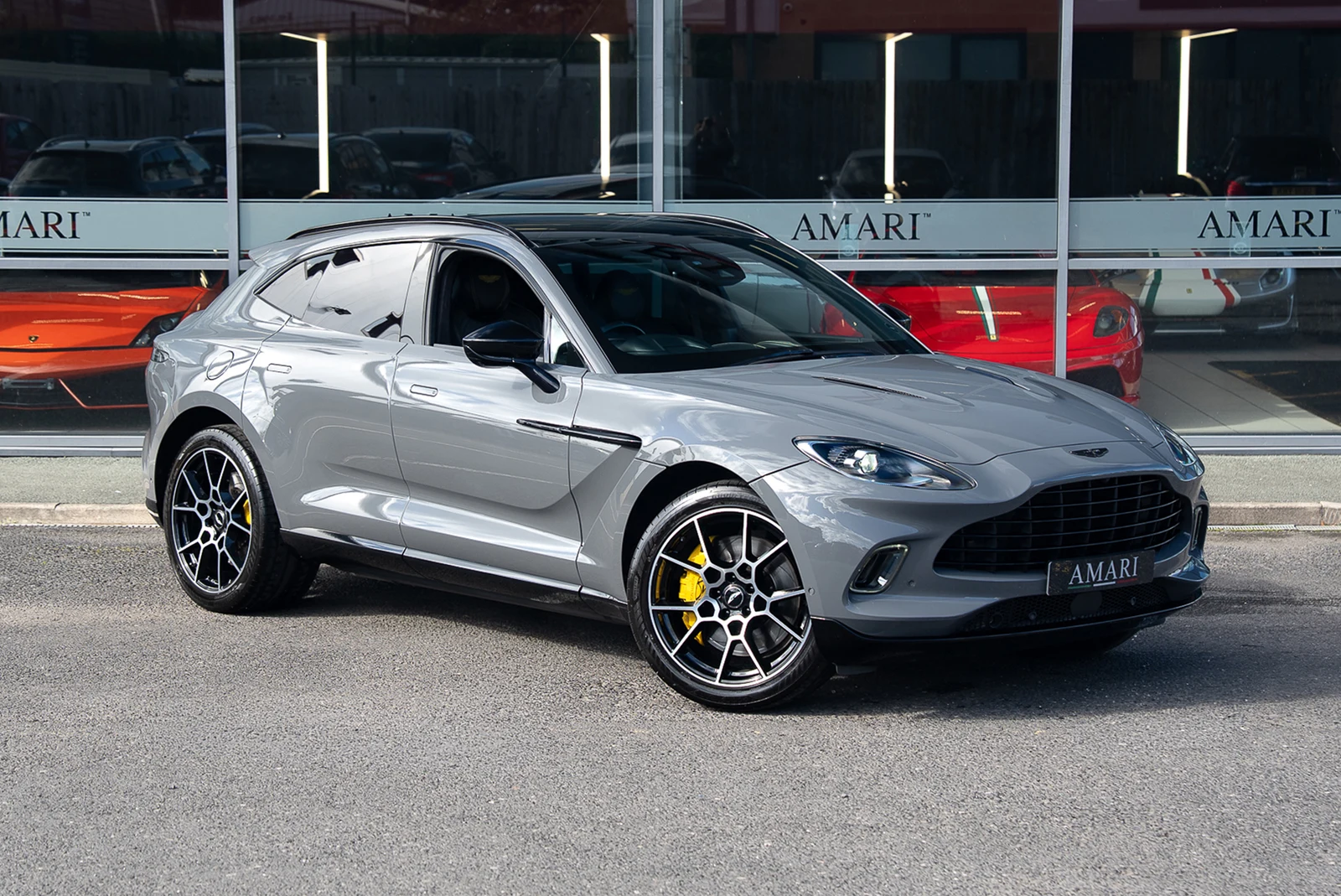 Seller photograph: Aston Martin DBX China Grey