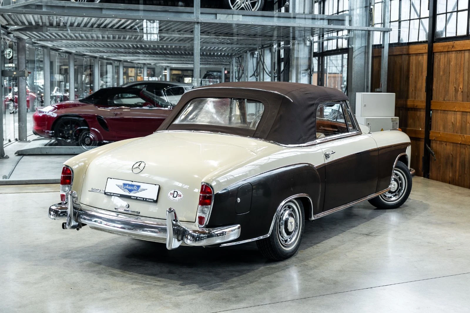 Mercedes-Benz 220 S Cabriolet (W180), 4/10