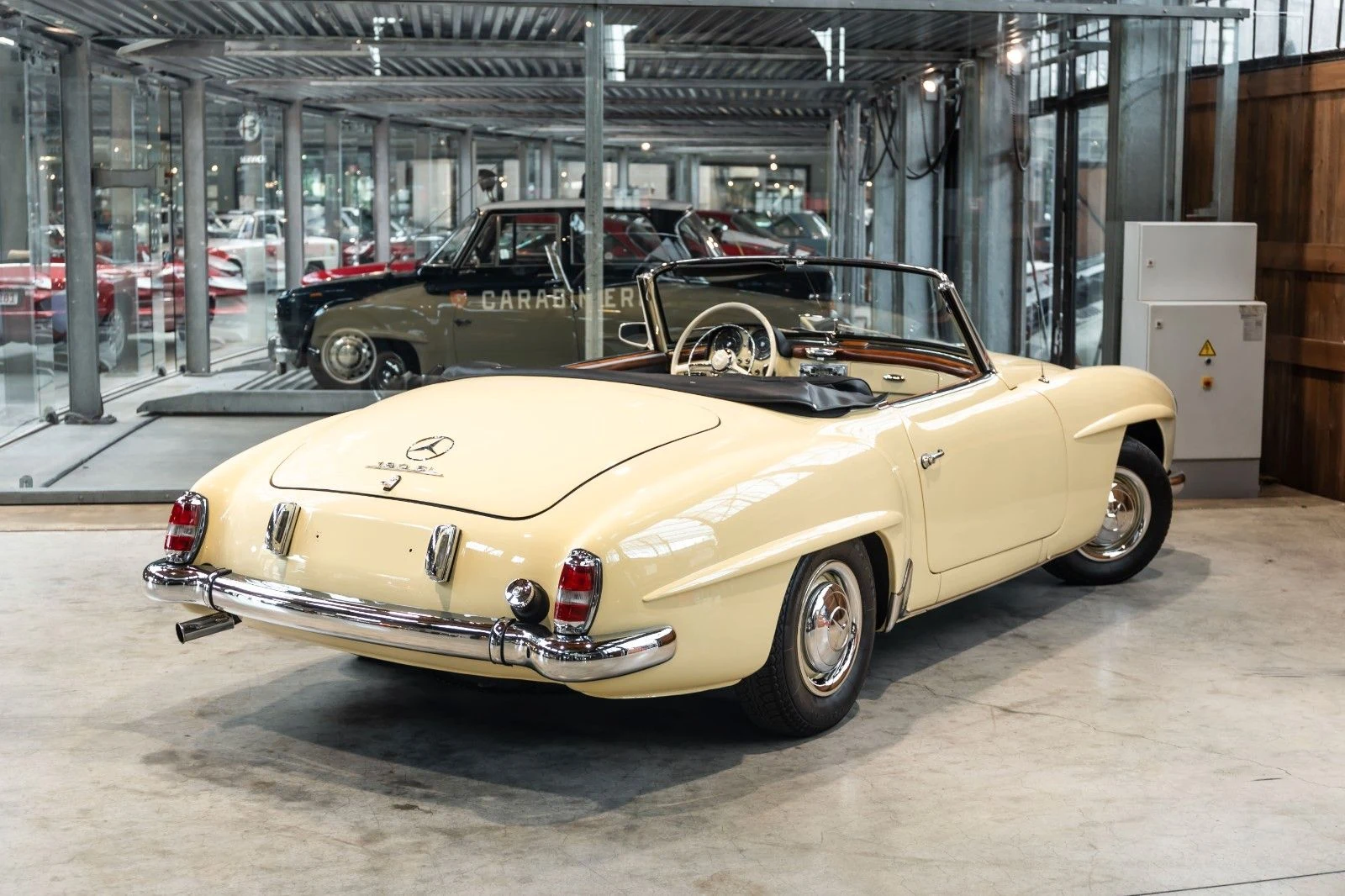 Mercedes-Benz 190 SL Roadster (W121), 3/10