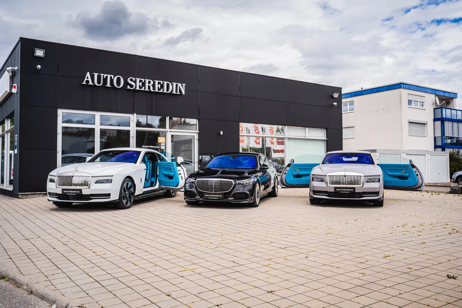 Auto Seredin dealership facade; no photo of this Ghost published