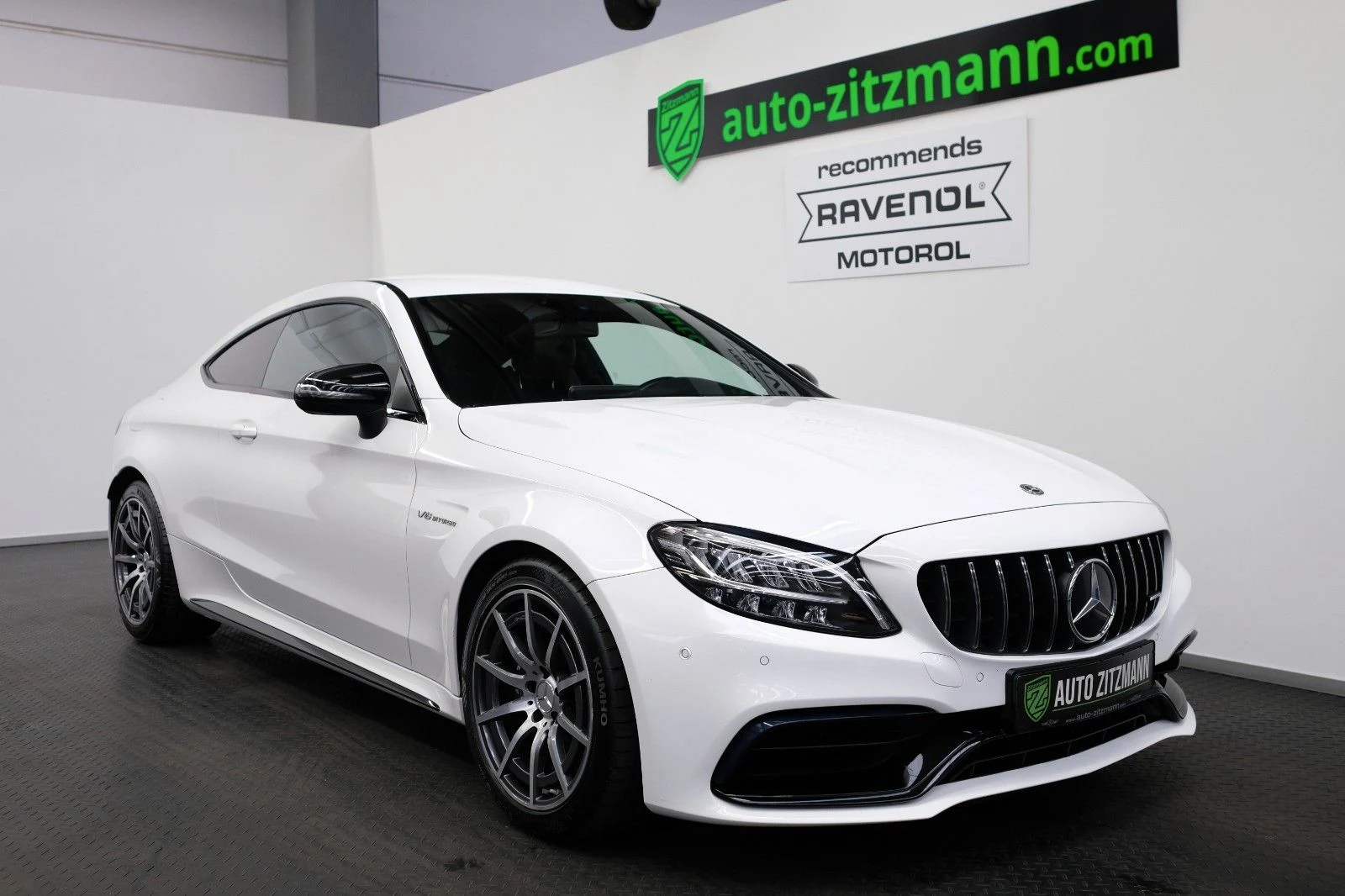Mercedes-Benz C 63 AMG Coupe, exterior view of the entire car