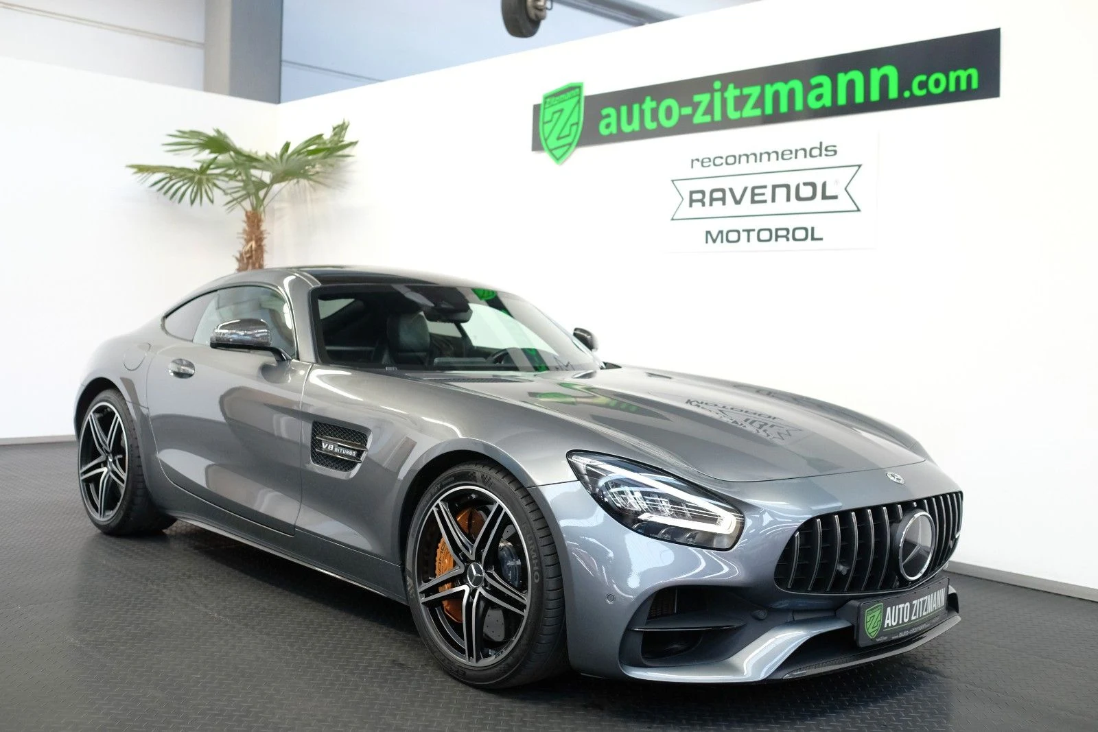 Mercedes-Benz AMG GT Coupe, exterior view of the entire car