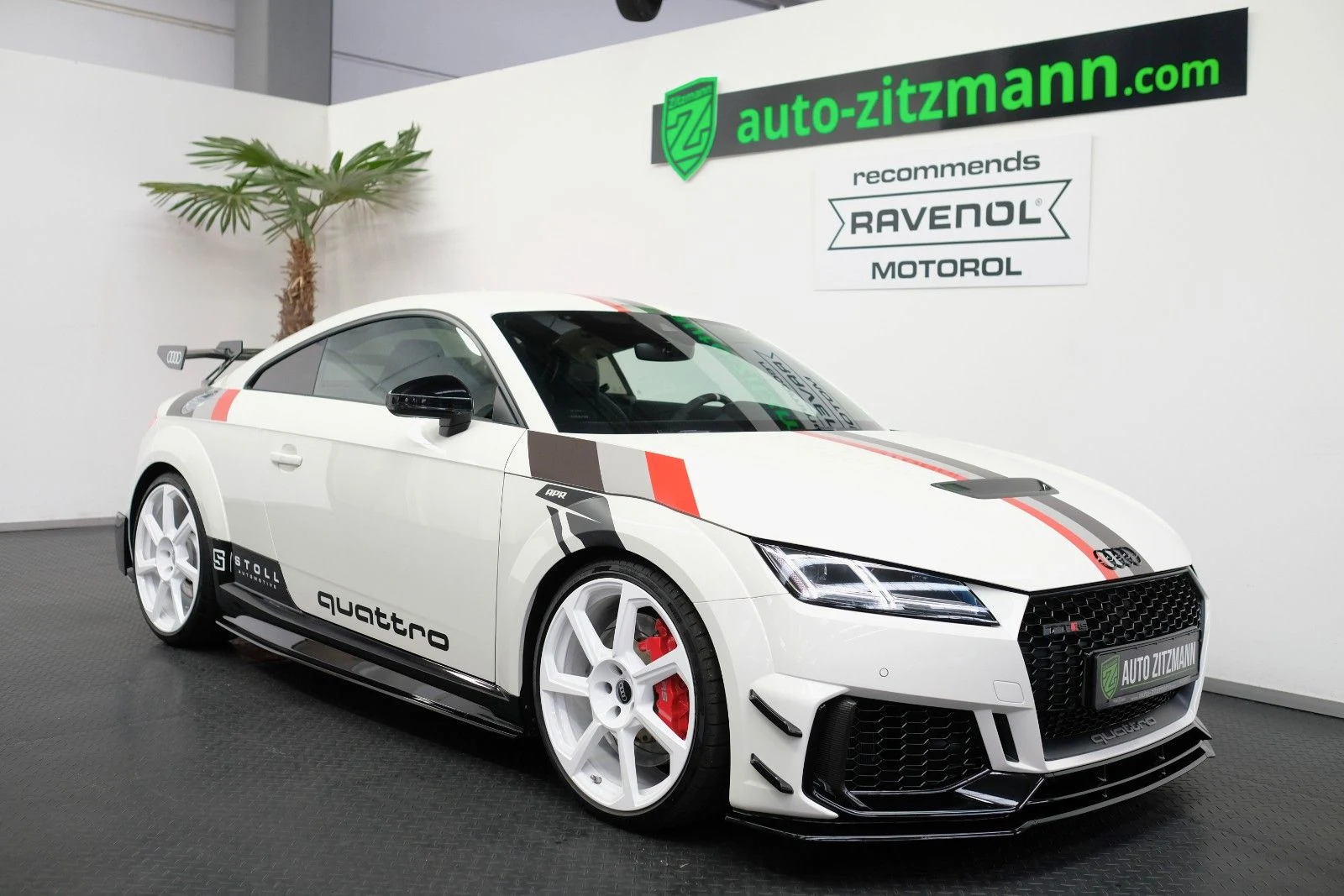 Audi TT RS 40 Jahre quattro, APR tuning, exterior view of the entire car