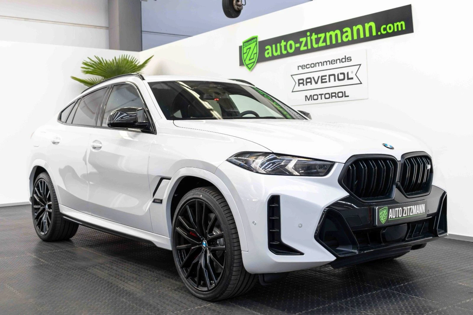 BMW X6 M60i xDrive, exterior view of the entire car