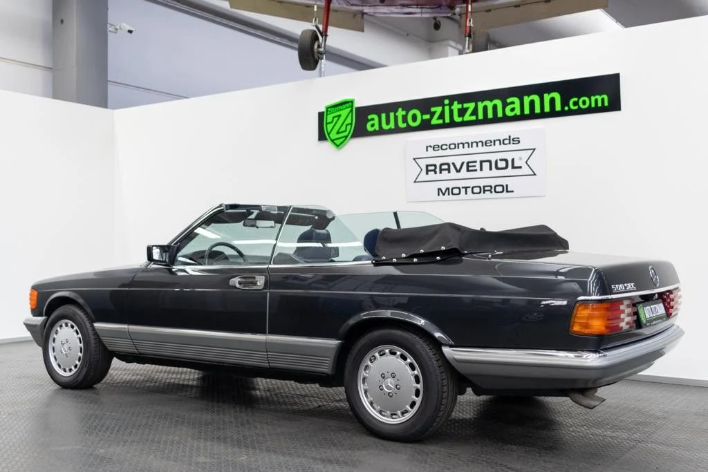 Mercedes-Benz 500 SEC convertible conversion, 2/10