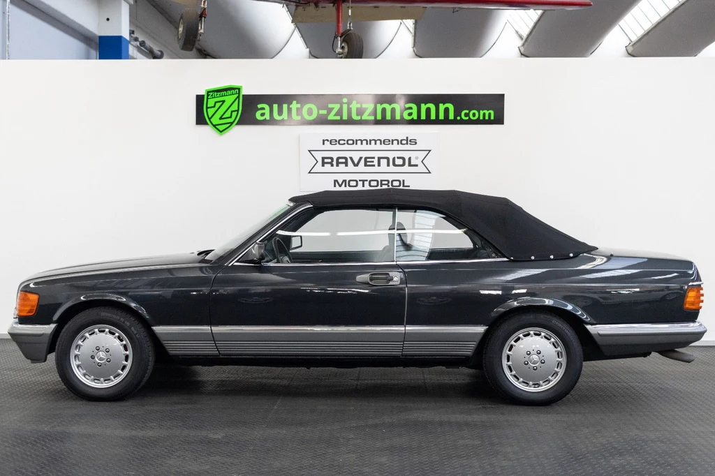 Mercedes-Benz 500 SEC convertible conversion, 3/10