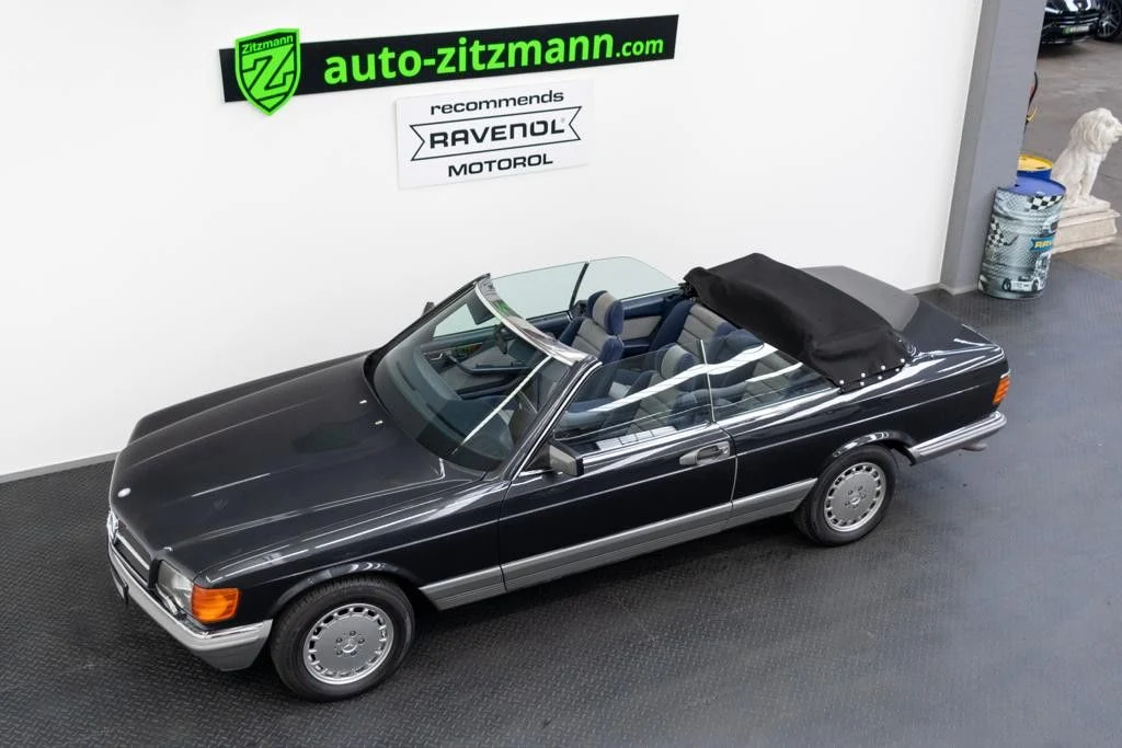 Mercedes-Benz 500 SEC convertible conversion, 4/10