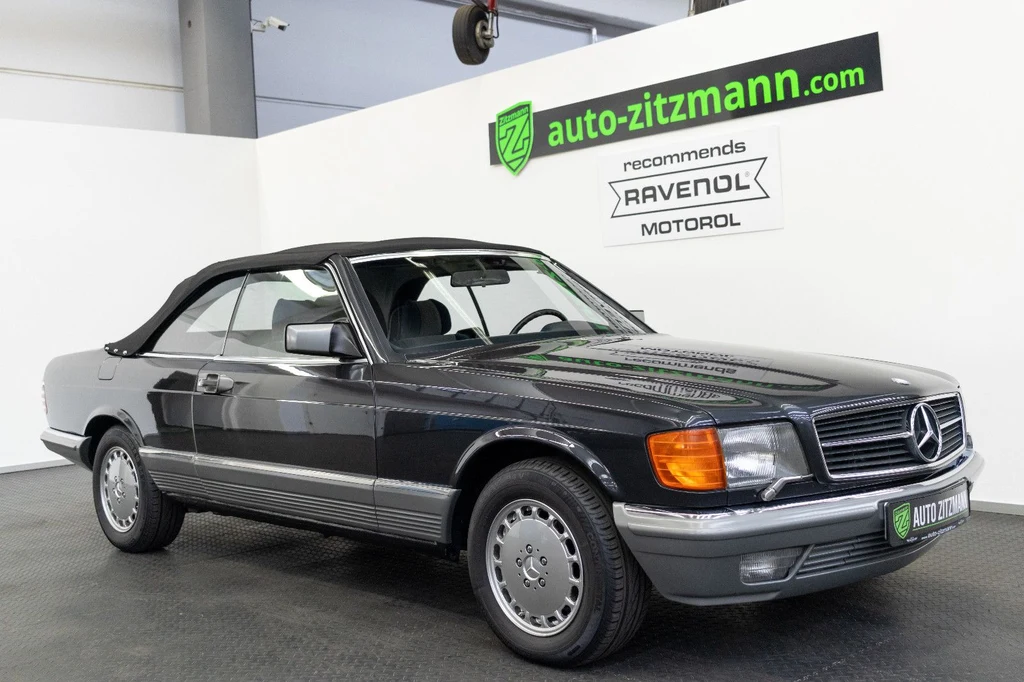 Mercedes-Benz 500 SEC convertible conversion, 5/10