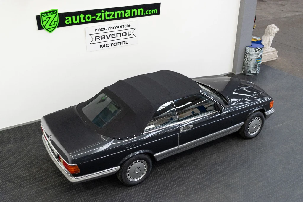 Mercedes-Benz 500 SEC convertible conversion, 8/10