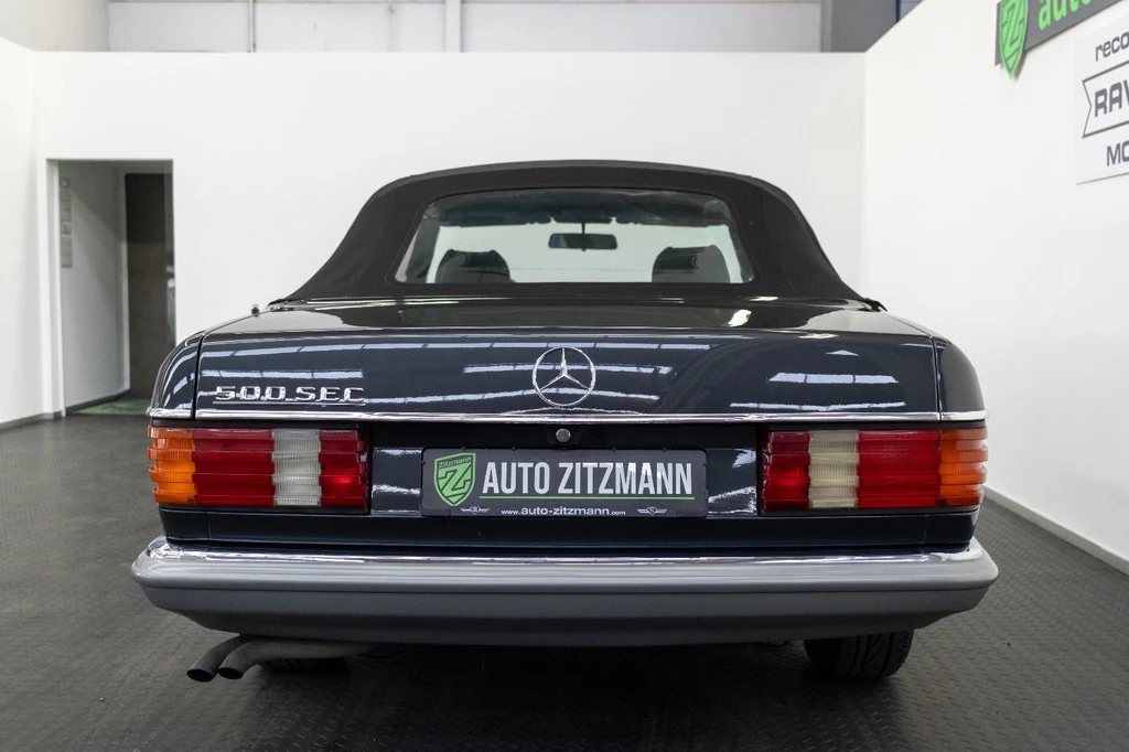 Mercedes-Benz 500 SEC convertible conversion, 10/10