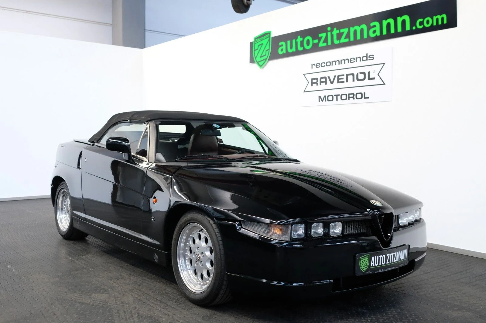 Alfa Romeo RZ Zagato, exterior view of the entire car