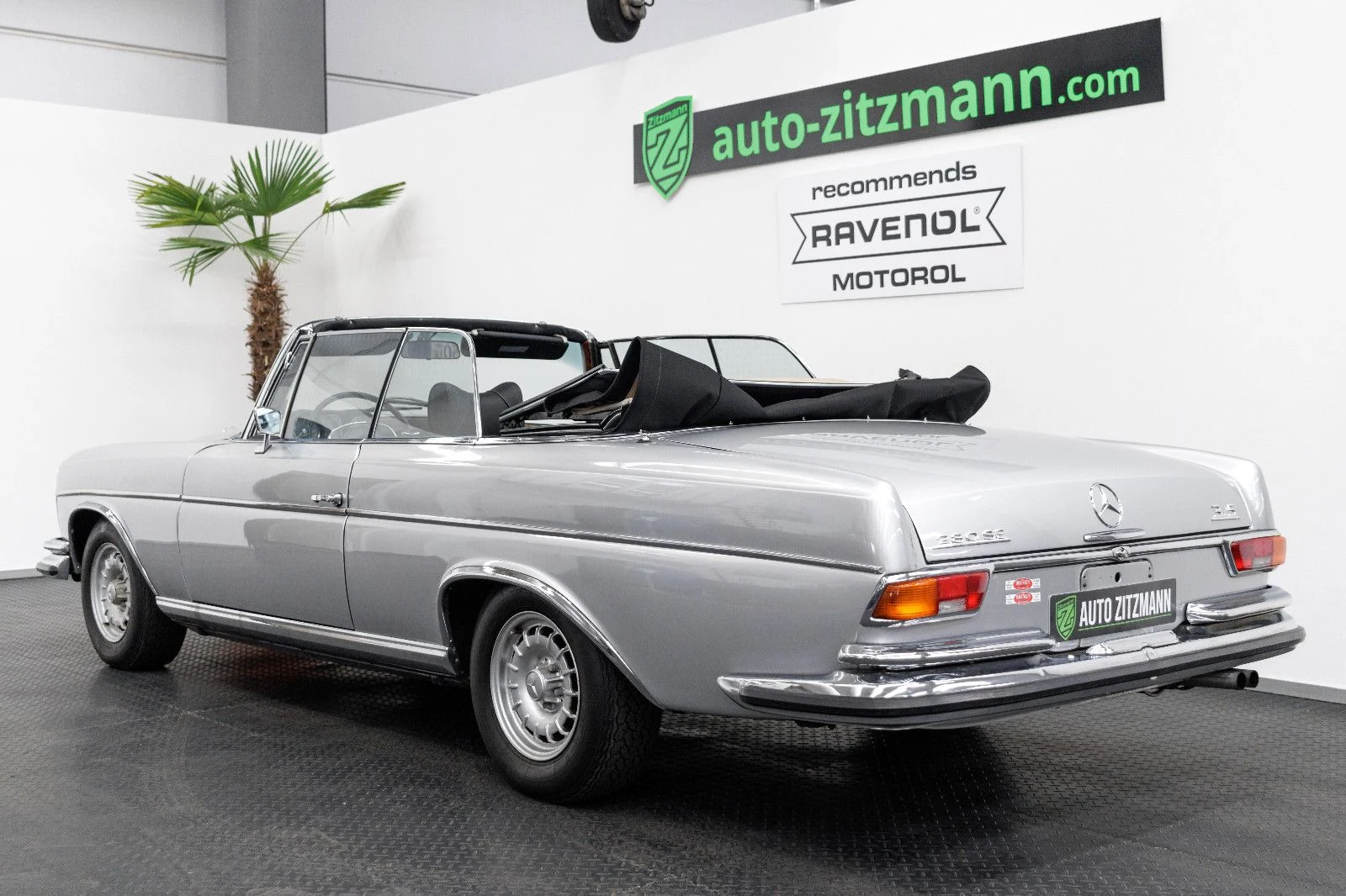 Mercedes-Benz 280 SE W111, 4.5-liter convertible conversion, 9/10