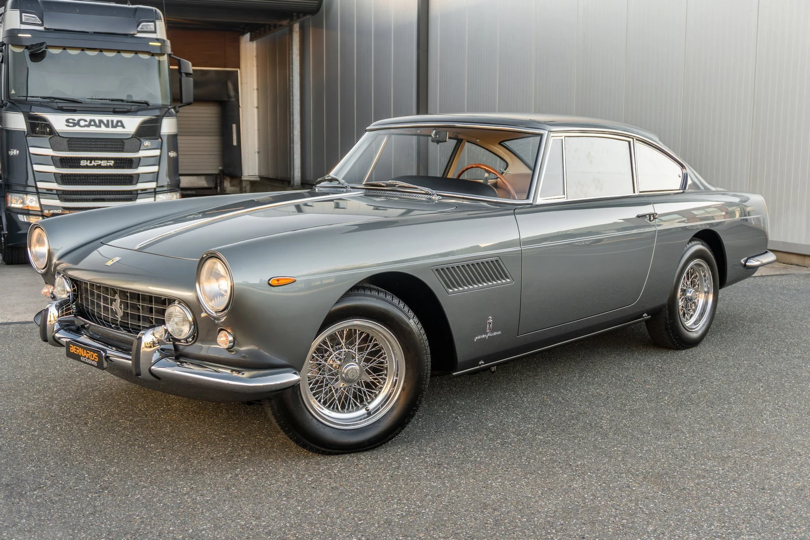 Ferrari 250 GT/E 2+2 · Grigio Fumo · Bernards Exclusives