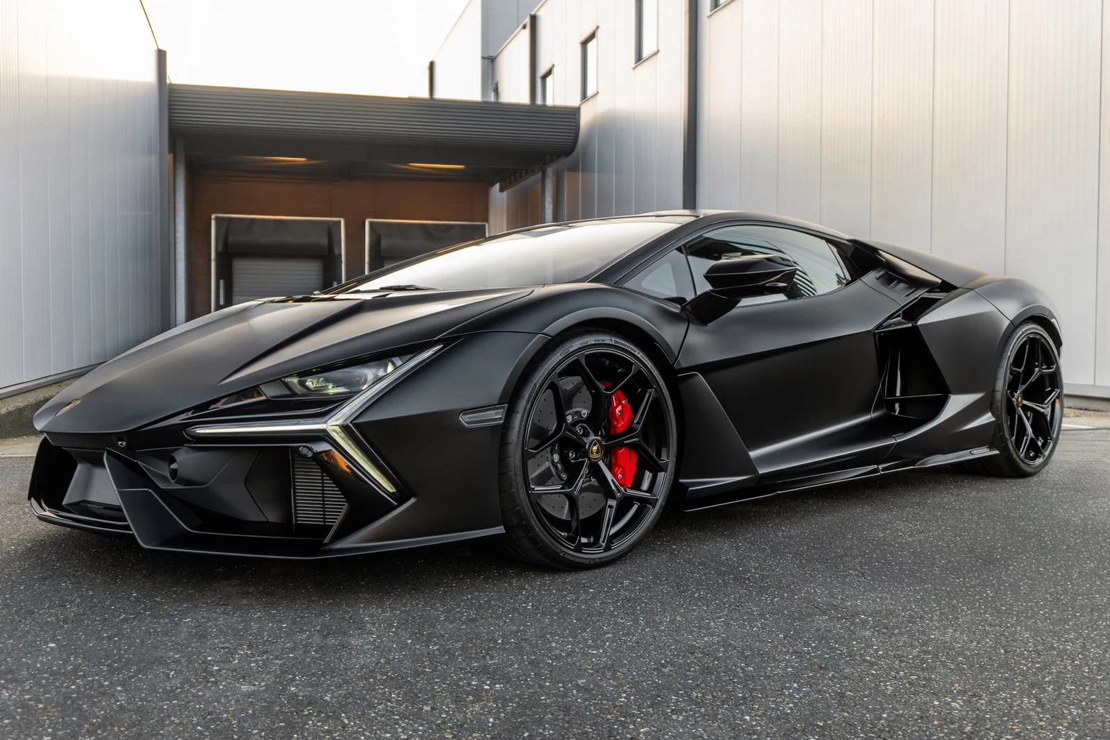 Lamborghini Revuelto · Nero Helene with matte PPF · Bernards Exclusives