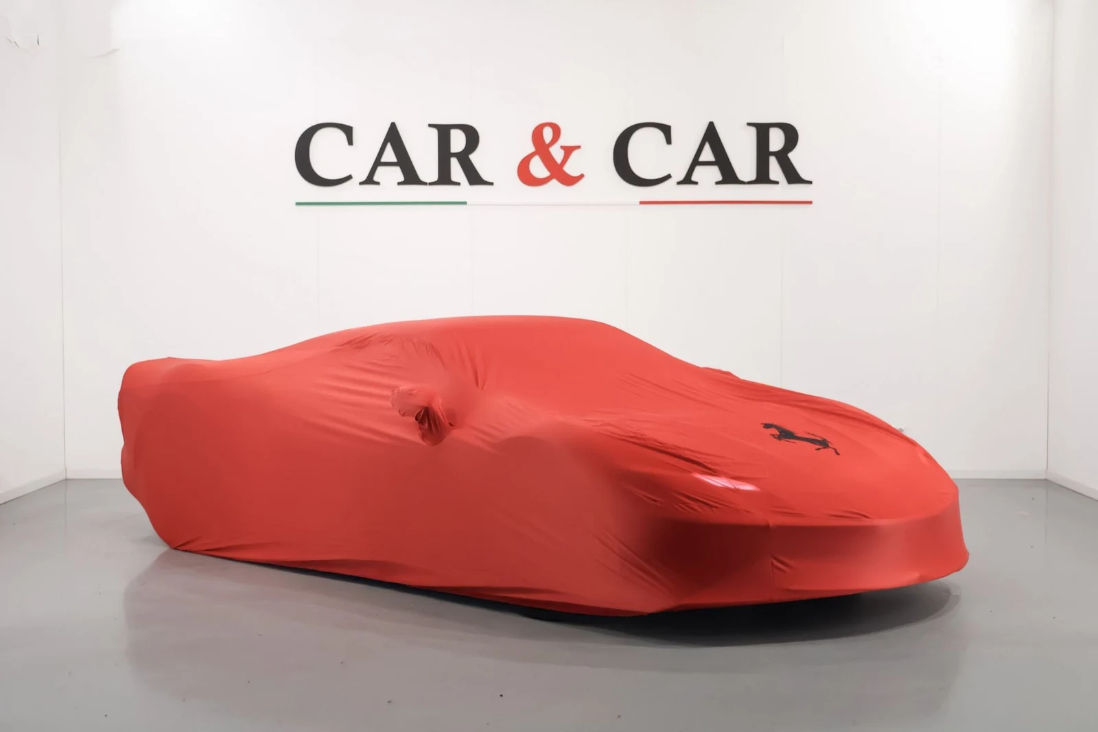 Seller photograph, vehicle under cover: Ferrari 296 Speciale
