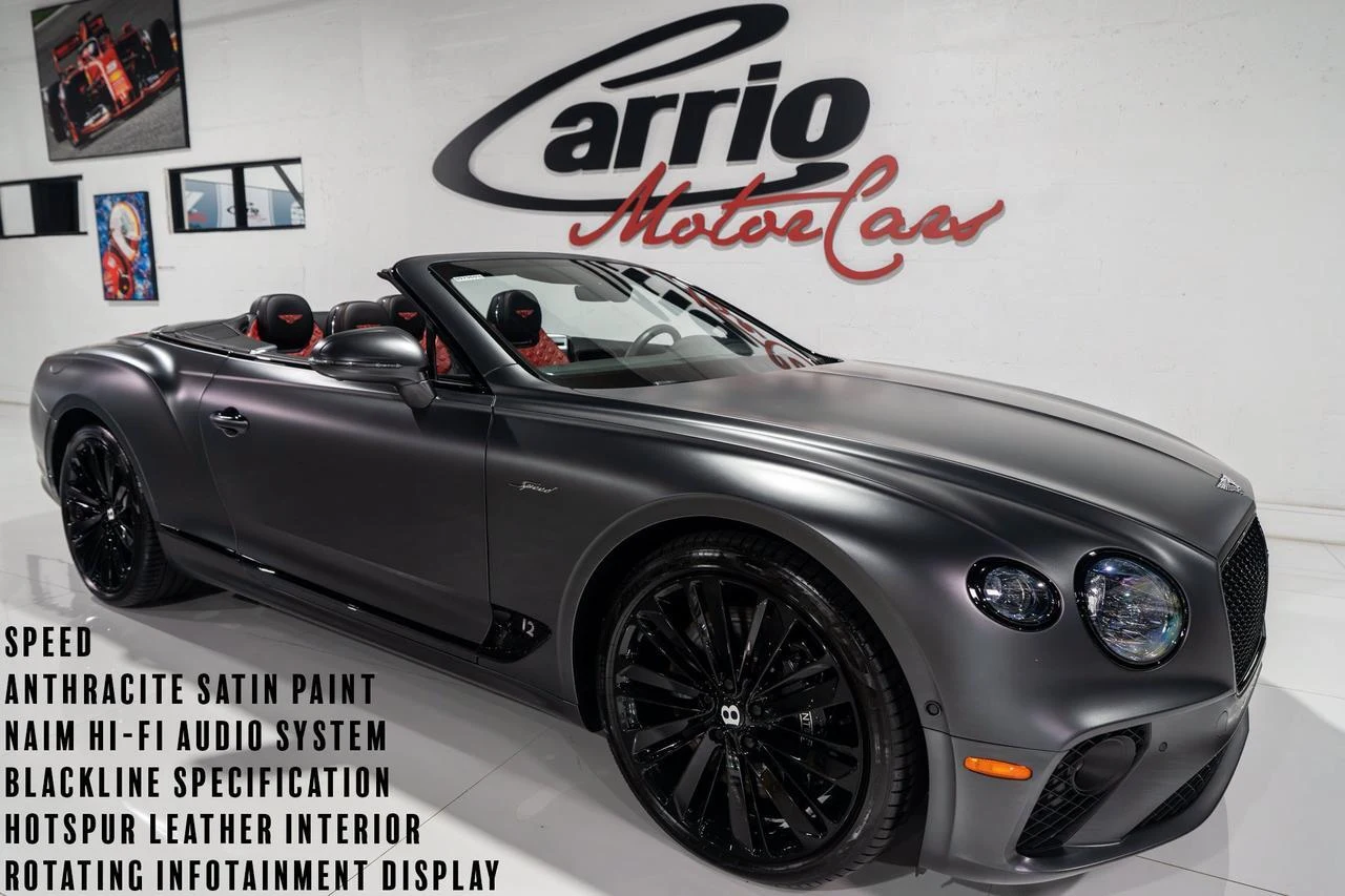 2022 Bentley Continental GTC Speed (3rd Generation), 2/20