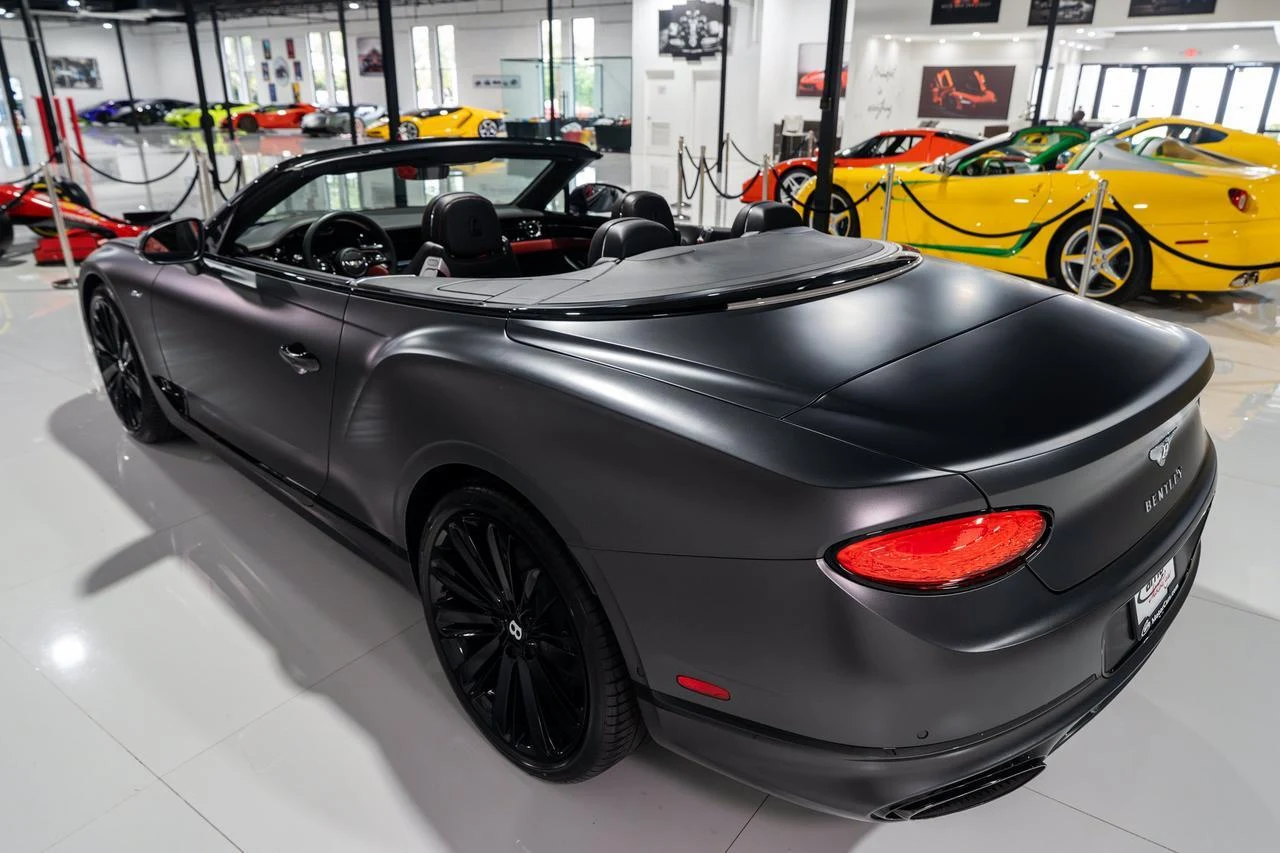 2022 Bentley Continental GTC Speed (3rd Generation), 5/20