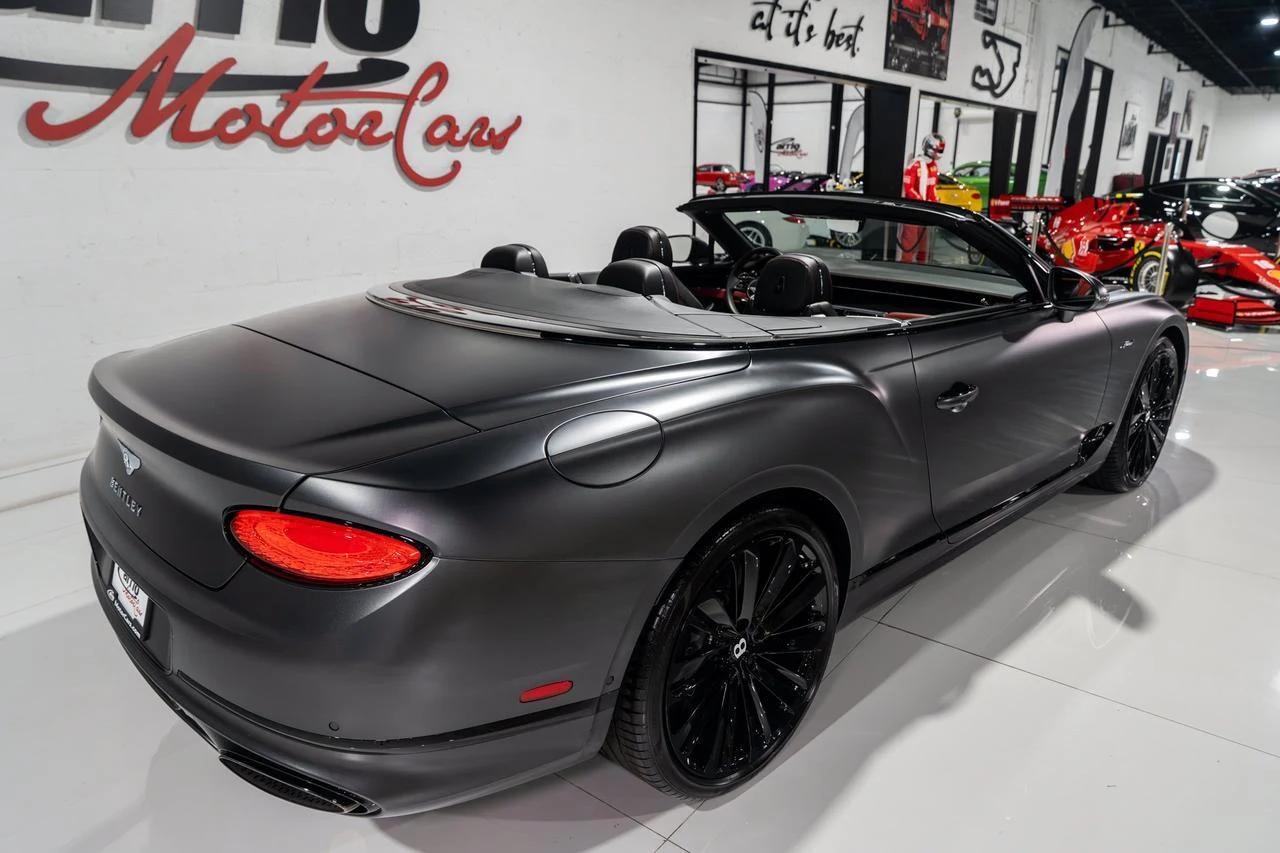 2022 Bentley Continental GTC Speed (3rd Generation), 7/20
