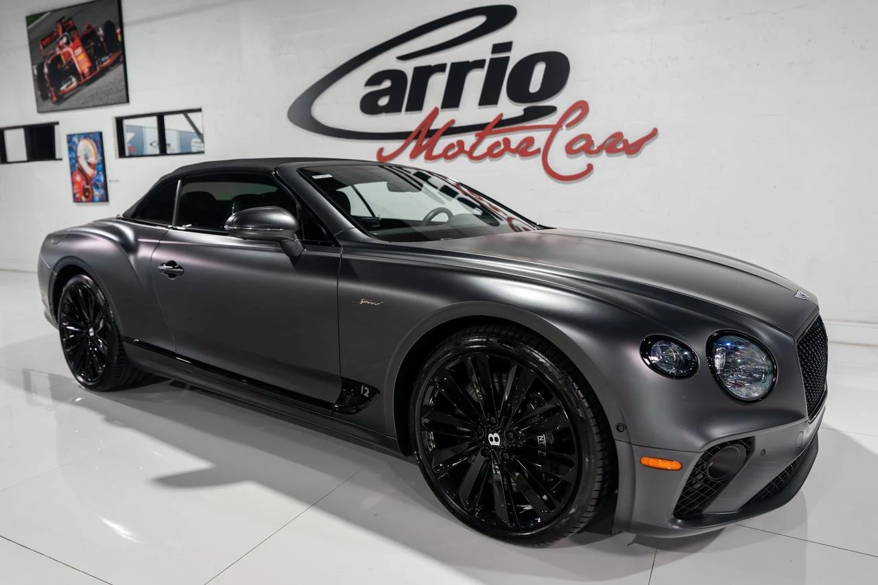 2022 Bentley Continental GTC Speed (3rd Generation), 9/20