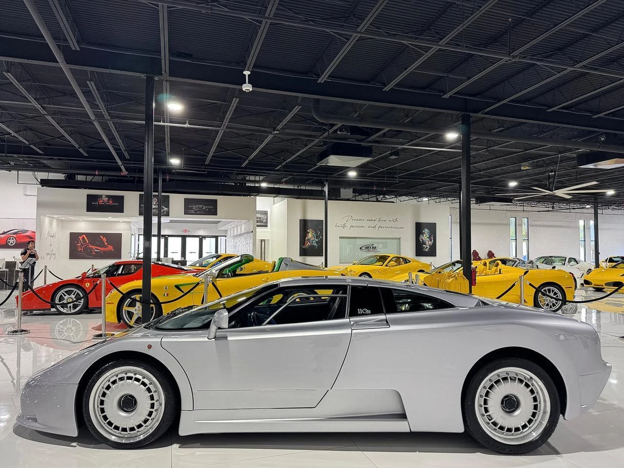 1994 Bugatti EB110 GT, 4/20