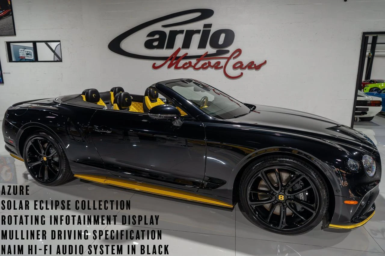 2023 Bentley Continental GTC Azure V8 Solar Eclipse Collection, 2/20