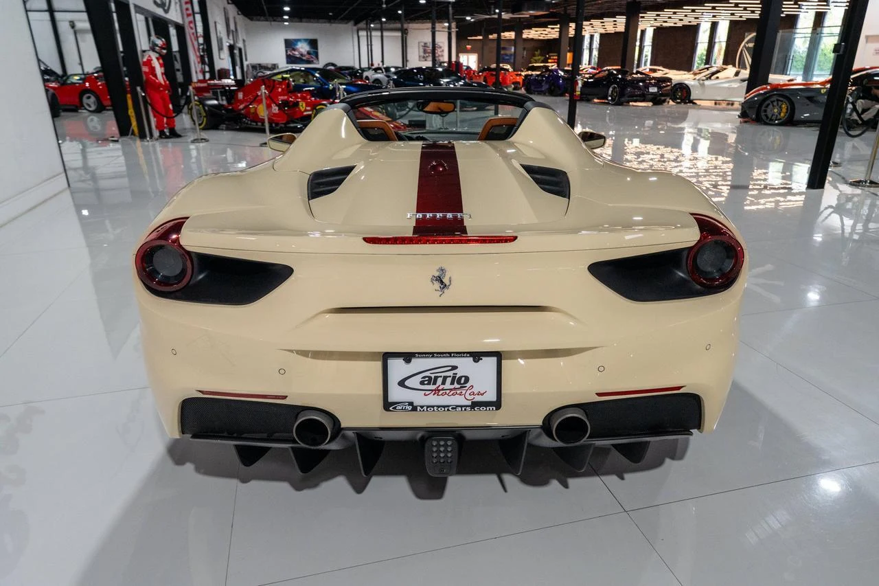 2018 Ferrari 488 Spider 70th Anniversary Tailor Made, 6/20
